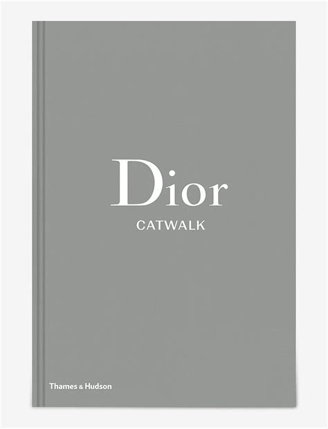 dior catwalk coffee table book